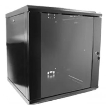 Hypernet WMNC-12U-FLAT- BLACK Шкаф коммутационный настенный 12U 600x450 разборный